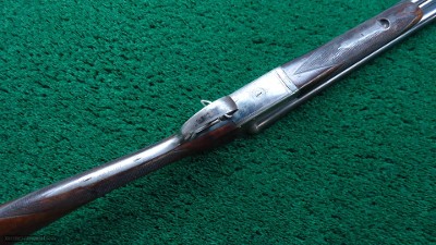 W. RICHARDS DOUBLE BARREL HAMMERLESS 12 GAUGE SHOTGUN - Image 3 of 17