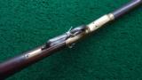 ENGRAVED WINCHESTER 2ND MODEL 1866 SRC - 3 of 18