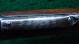 WINCHESTER MODEL 55 TD RIFLE WITH RARE TANG SIGHT - 11 of 17