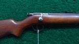 WINCHESTER MODEL 67 BOLT ACTION SINGLE SHOT RIFLE - 1 of 11