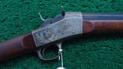 REMINGTON NO. 1 ROLLING BLOCK SPORTING RIFLE IN .44 HENRY RF