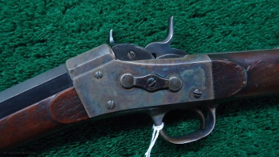 REMINGTON NO. 1 ROLLING BLOCK SPORTING RIFLE IN .44 HENRY RF - Image 2 of 17