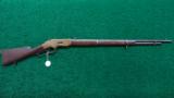 WINCHESTER MODEL 1866 MUSKET WITH PROVISIONS FOR THE SABER STYLE BAYONET - 19 of 19