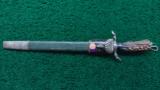 GERMAN HUNTING ASSOCIATION DAGGER - 2 of 10