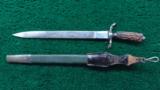 GERMAN HUNTING ASSOCIATION DAGGER - 7 of 10