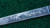 GERMAN FORESTRY OFFICIALS DAGGER WITH ETCHED BLADE - 7 of 9
