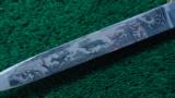GERMAN FORESTRY OFFICIALS DAGGER WITH ETCHED BLADE - 8 of 9