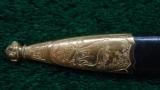 GERMAN FORESTRY OFFICIALS DAGGER WITH ETCHED BLADE - 5 of 10