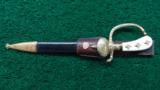 GERMAN FORESTRY OFFICIALS DAGGER WITH ETCHED BLADE - 2 of 10