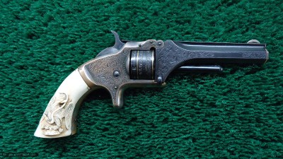 GUSTAVE YOUNG ENGRAVED SMITH & WESSON - Image 5 of 17