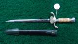 GERMAN HUNTING DAGGER WITH 10 BLADE MARKED SOLINGEN GERMANY - 4 of 7