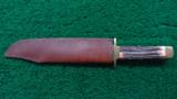 CLIP POINT BOWIE KNIFE - 2 of 9