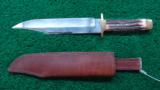 CLIP POINT BOWIE KNIFE - 4 of 9