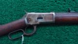 WINCHESTER 1892 RIFLE WITH SPECIAL ORDER HALF OCTAGON BBL - 1 of 16