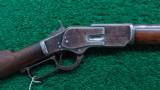 INTERESTING WINCHESTER 1873 RIFLE - 1 of 15