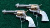 PAIR OF MAGNIFICENT CONSECUTIVE NUMBERED COLT SAA'S - 9 of 21