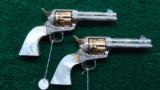 PAIR OF MAGNIFICENT CONSECUTIVE NUMBERED COLT SAA'S - 11 of 21