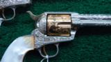 PAIR OF MAGNIFICENT CONSECUTIVE NUMBERED COLT SAA'S - 13 of 21