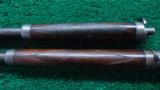 TWO BARREL DELUXE ENGRAVED MARLIN MODEL 1893 TAKE DOWN RIFLE IN CALIBER .30-30 - 9 of 21