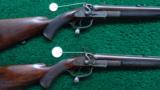 PAIR OF ALEXANDER HENRY DOUBLE RIFLES - 1 of 21