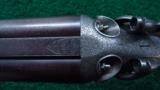 JOHN BLISSETT & SONS UNDERLEVER SxS EXPRESS RIFLE - 6 of 21