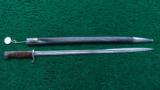 GERMAN BAYONET WITH LONG NARROW STYLE 20-1/2” BLADE - 1 of 9