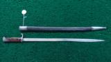 GERMAN BAYONET WITH LONG NARROW STYLE 20-1/2” BLADE - 3 of 9