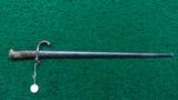 FRENCH MODEL 1874 GRAS BAYONET - 2 of 11