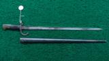 FRENCH MODEL 1874 GRAS BAYONET - 1 of 11
