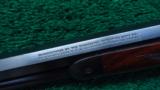 BEAUTIFUL SPECIAL ORDER WINCHESTER 1892 TAKEDOWN SHORT RIFLE - 11 of 16