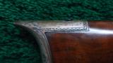  REMINGTON BEALS FACTORY ENGRAVED BRASS FRAME RIFLE - 14 of 20