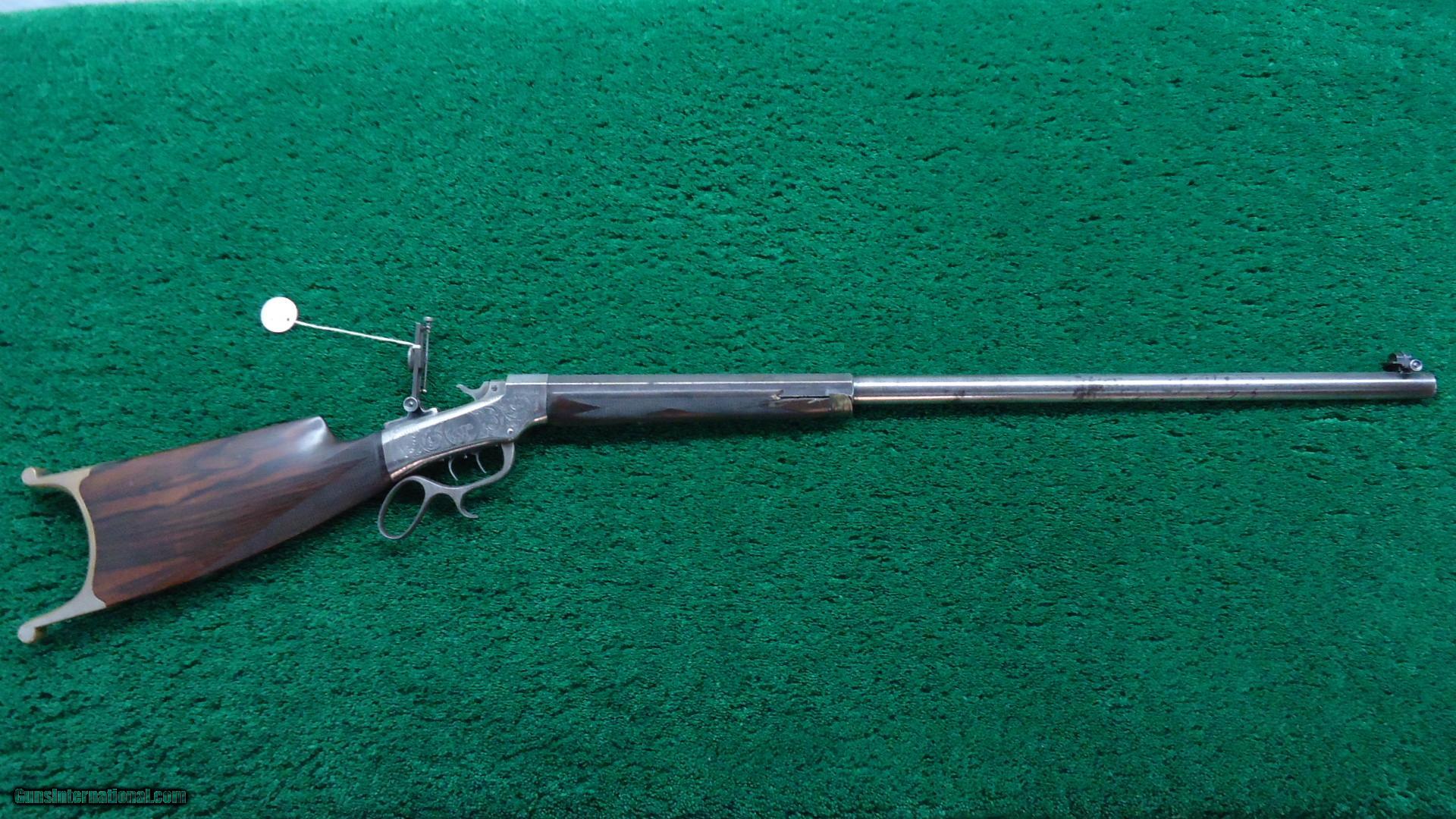 FACTORY ENGRAVED MARLIN BALLARD RIFLE