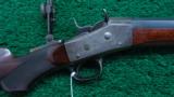  REMINGTON ROLLING BLOCK LONG RANGE CREEDMORE STYLE RIFLE - 1 of 21