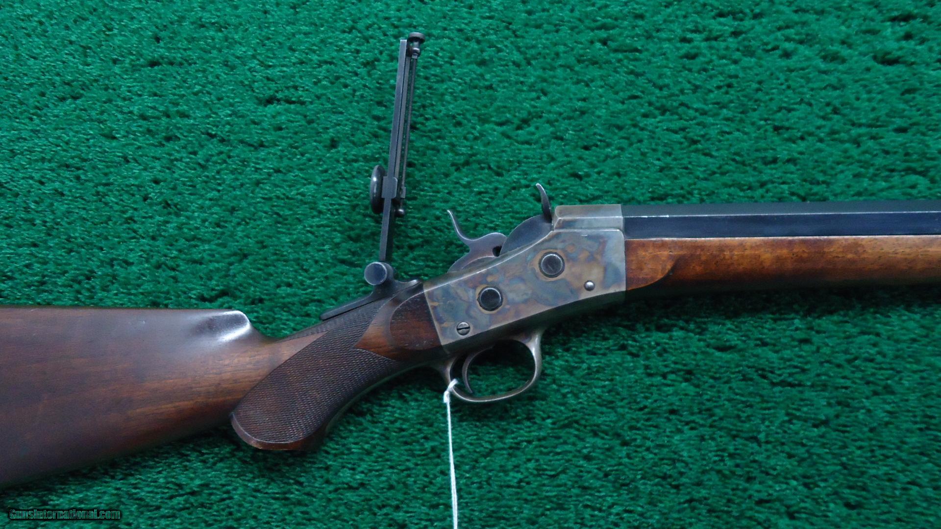 FANTASTIC REMINGTON NO. 1 ROLLING BLOCK CREEDMOOR RIFLE