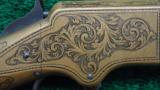 FACTORY ENGRAVED HENRY RIFLE - 10 of 22