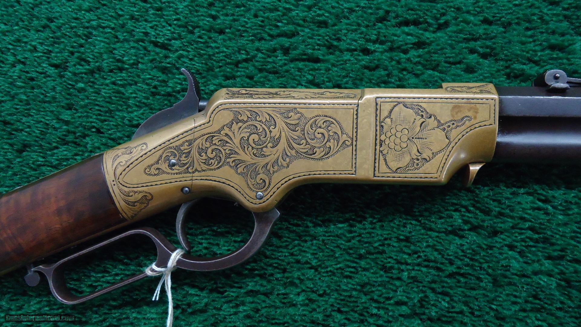 FACTORY ENGRAVED HENRY RIFLE