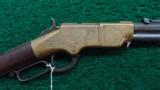  FACTORY ENGRAVED 1ST MODEL HENRY RIFLE - 1 of 21