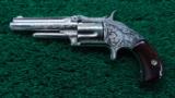 FACTORY ENGRAVED SMITH & WESSON MODEL 1-1/2 REVOLVER - 2 of 13