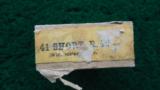 ORIGINAL WINCHESTER 41 SHORT AMMO - 5 of 6
