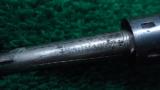 FACTORY ENGRAVED COLTLINE 22 CALIBER 7-SHOT REVOLVING PISTOL - 7 of 11