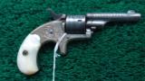 FACTORY ENGRAVED COLTLINE 22 CALIBER 7-SHOT REVOLVING PISTOL - 1 of 11