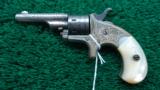 FACTORY ENGRAVED COLTLINE 22 CALIBER 7-SHOT REVOLVING PISTOL - 2 of 11