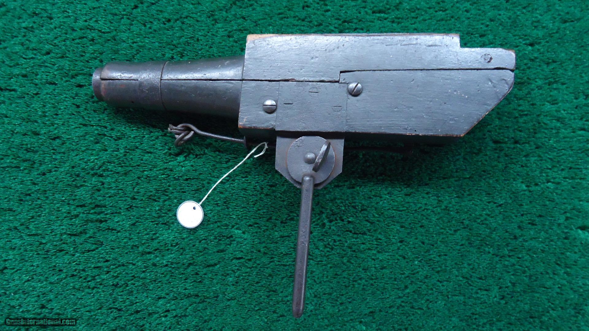 FLINTLOCK TRAP GUN/CEMETERY GUN