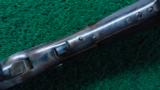WONDERFUL CASED ENGRAVED MODEL 1873 SPECIAL ORDER EXHIBITION RIFLE - 9 of 25