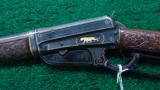  WINCHESTER MODEL 1895 GOLD INLAID RIFLE OWNED BY TEDDY ROOSEVELT - 3 of 6