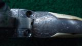 EXTREMELY RARE COLT EXHIBITION ENGRAVED PANEL NICKEL PLATED SINGLE ACTION ARMY REVOLVER - 10 of 21