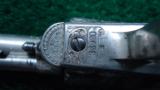 EXTREMELY RARE COLT EXHIBITION ENGRAVED PANEL NICKEL PLATED SINGLE ACTION ARMY REVOLVER - 18 of 21