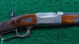 FACTORY ENGRAVED SAVAGE MODEL 95 RIFLE - 1 of 21