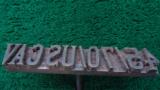 PROBABLE WOODEN CRATE BRANDING IRON - 1 of 5