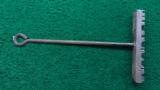 PROBABLE WOODEN CRATE BRANDING IRON - 4 of 5
